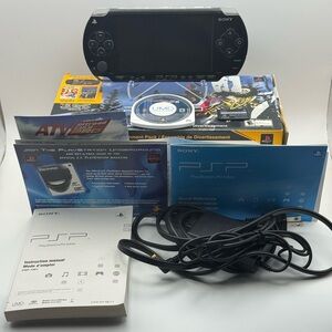 Sony PSP 1001 Model Tested And In Original Box With Manual, And Original Charger